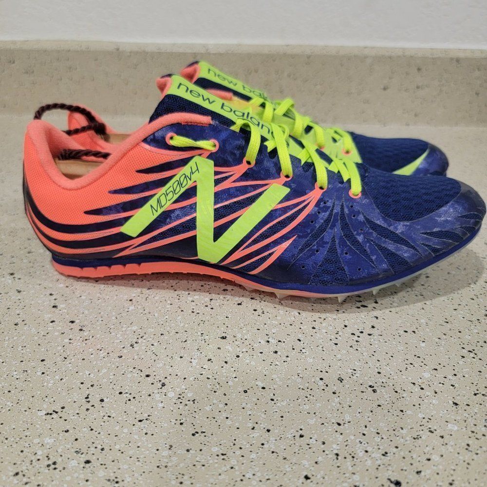 New Balance Women's MD500v4 Track Field Spikes not included WMD500B4 10.5 B
